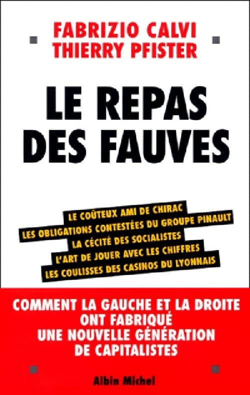 Le repas des fauves - Thierry Pfister
