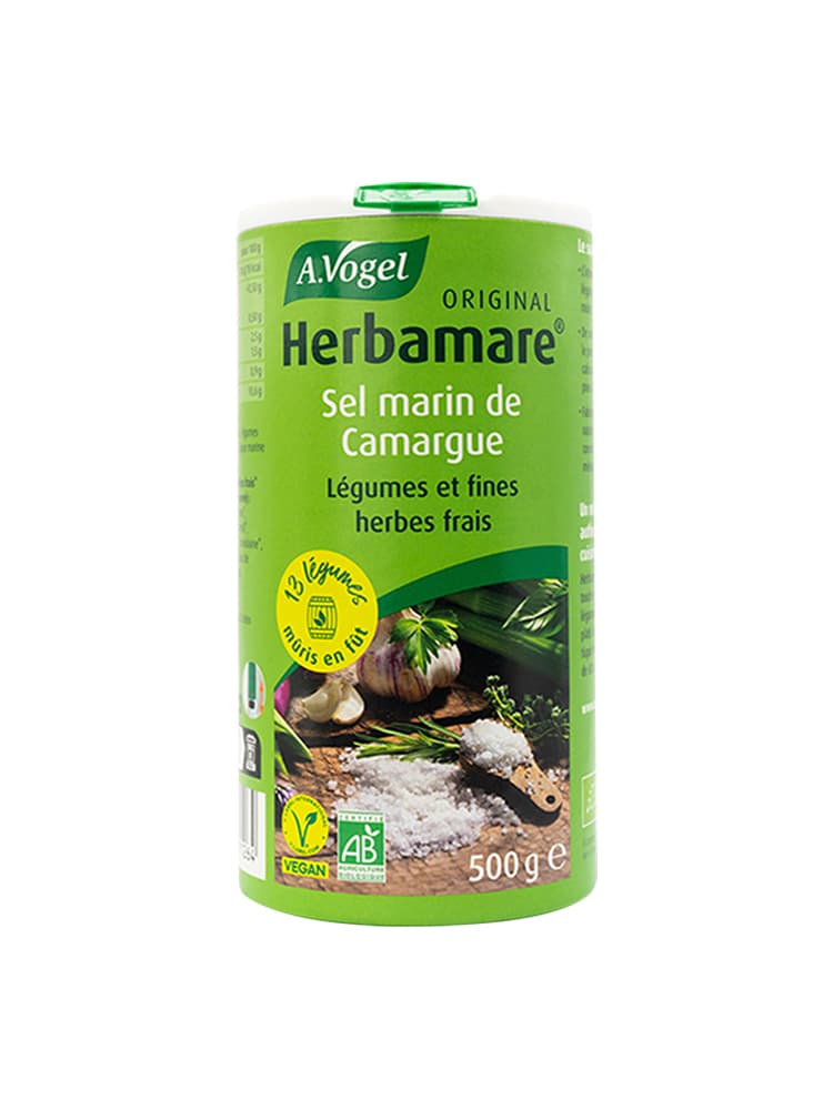 A.Vogel Herbamare Sel Marin Plantes et Légumes Frais Bio 500 g