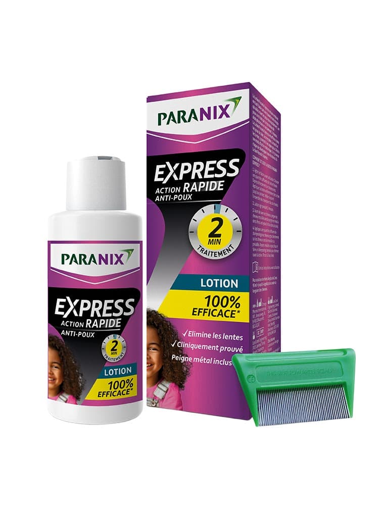 Paranix Express Lotion Anti-Poux Action Rapides 95 ml