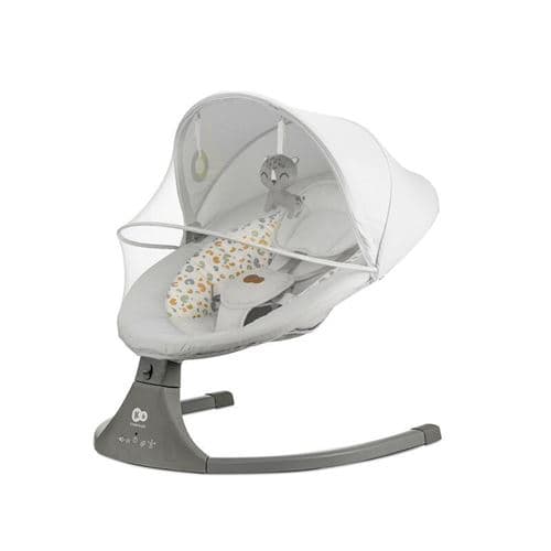 KINDERKRAFT - Transat balancelle électrique Lumi 2 light grey - Gris